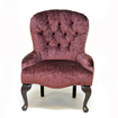 
Detail page for Vivaldi Chair Aubergine...